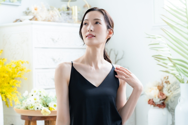 肌艶の良い女性