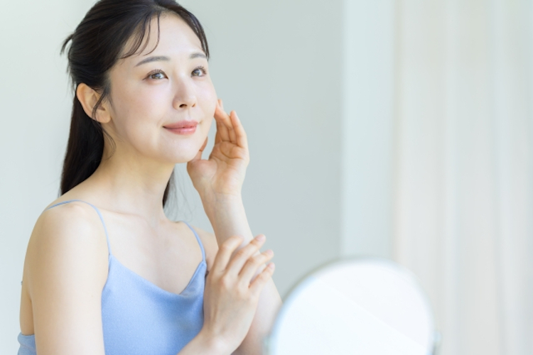 10キロ痩せたのを想像する女性