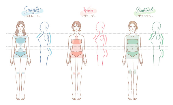 骨格診断イラスト