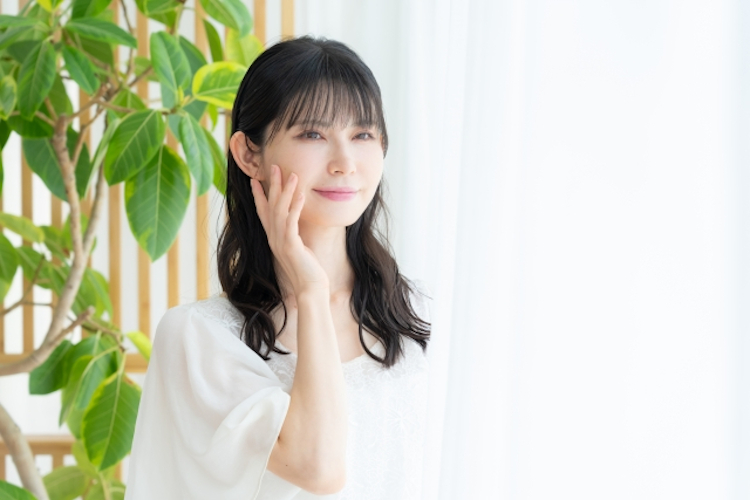 スリムな40代女性