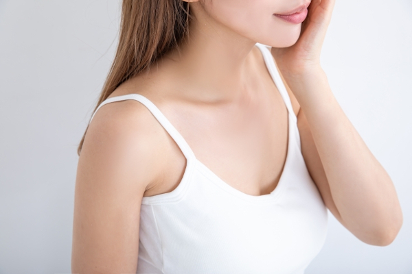 体型を気にする女性