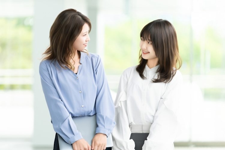 体重が同じ女性2人