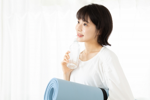 ダイエットの効果が出てきた女性